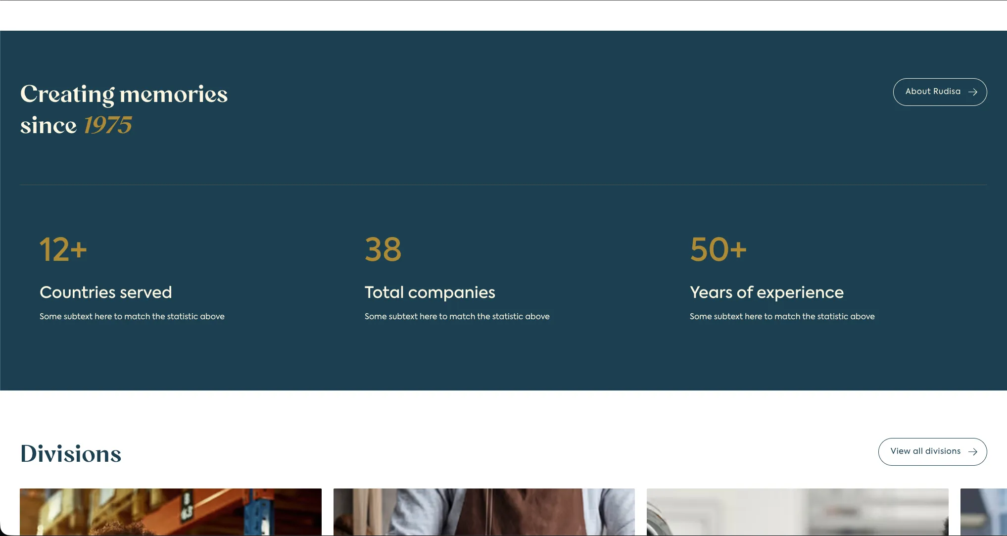 Rudisa International: New Corporate Website - 2