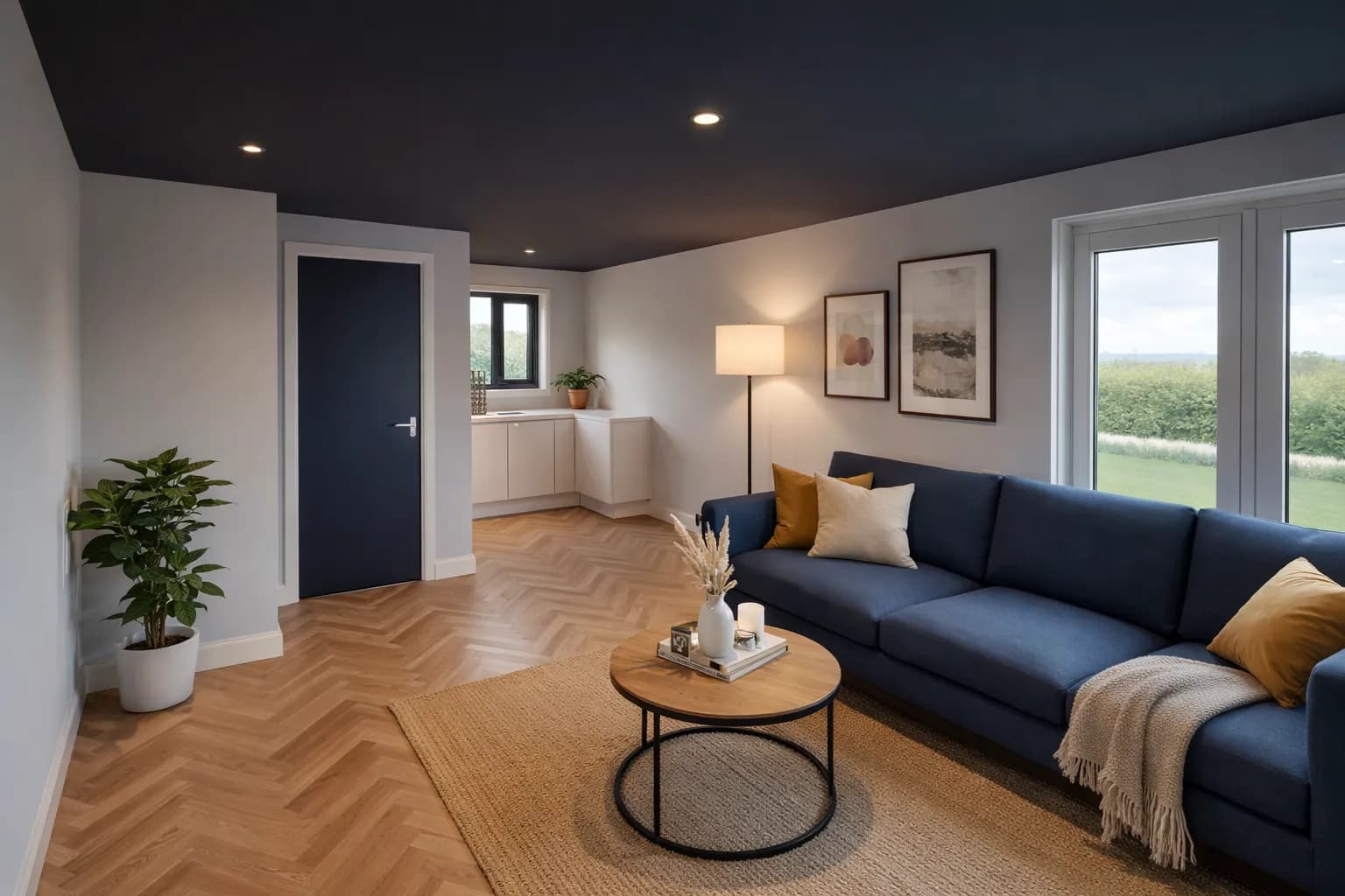 Interior living room render